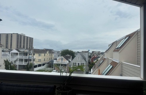 Margate City Condo | Steps to the Beach - Huge Deck and Renovated