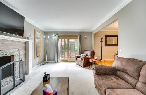 Sterling Heights House | Sterling Heights Getaway with Fire Pit!