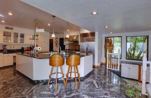 Canfield House | Stien Oasis: Heated Indoor Pool Oasis With Theater, Bar&Tennis Court.