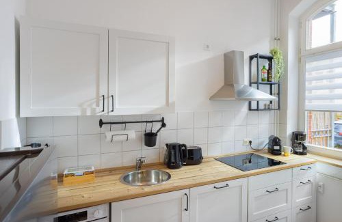 Wesel Apartment | Stilvoll & historisch I Kingbetten+Küche+Parkplatz