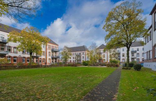 Wesel Apartment | Stilvoll & historisch I Kingbetten+Küche+Parkplatz