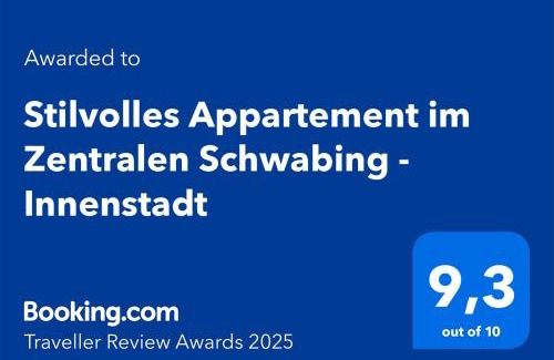 Am alten nordlichen Friedhof Apartment | Stilvolles Appartement im Zentralen Schwabing - Univiertel Innenstadt