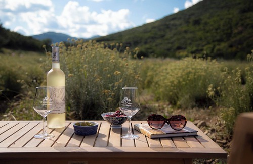 Roquebrun Cottage | Stone cottage, isolated in the heart of the vineyards, close to the river