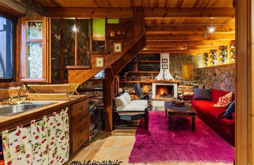 Artemisia Ski Chalet | Stone Forest Escape - Cozy Cinema & Starry Sky