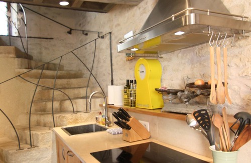 Flavigny-sur-Ozerain House | Stone house from 17th c. seen on "House Hunters International Renovations"