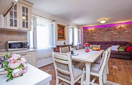 Vela Luka House | Stone House San Pelegrin-Two Bedroom Holiday Home with Terrace and Sea View