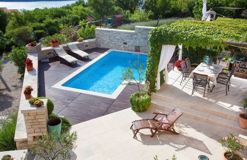 Trget Villa | Stone villa with private pool and 3 bedrooms on the east coast of Istria