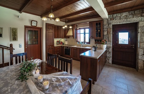 Gythio Villa | Stone villa with seasonal swimming pool.