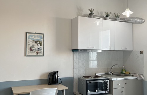 Faliraki Apartment | Stonegarden Studios is located on the beautiful coast of Faliraki Rhodes