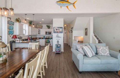 North Topsail Beach House | Stories By The Sea - 5 BR, 4.5 BA Oceanfront, Spectacular Views, Private Hot Tub