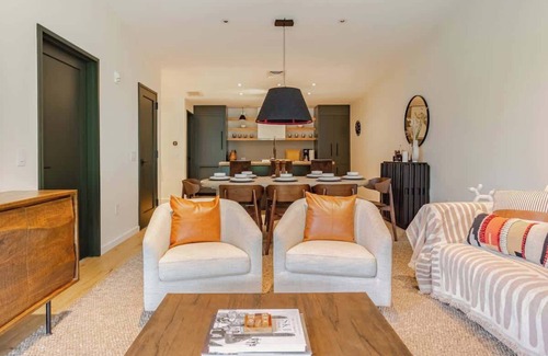 Stowe Area Apartment | Stowe Luxury Apartment: Ski In/Out, Hot Tub, with great views.