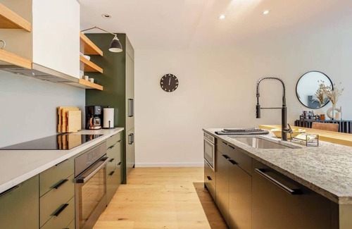 Stowe Area Apartment | Stowe Luxury Apartment: Ski In/Out, Hot Tub, with great views.