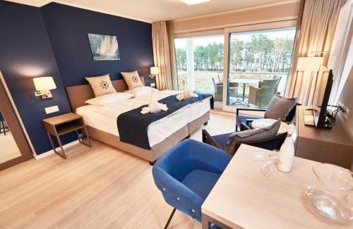 Binz Apartment | Strandresort Prora - WG 216 mit Meerblick und IR-Sauna