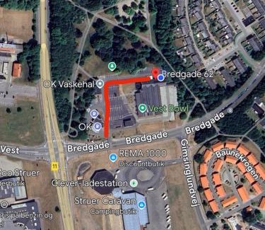 Struer Apartment | Struer Festcenter - Vest Bowl lejlighed 2 Bredgade 62 A