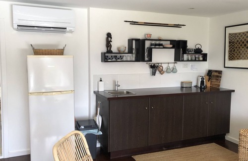 Sapphire Beach Apartment | Studio 1 Bali Style by the Ocean-Dog Friendly at Sapphire Beach.