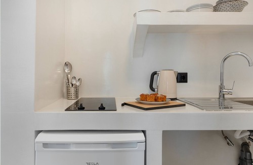 Ios Apartment | Studio '1 Superior' with Sea View, Wi-Fi and Air Conditioning