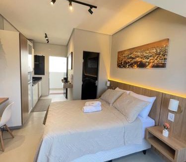 Jardim Palmeiras Apartment | Studio 202 - Aconchego em Moc - Ar cond e WiFi