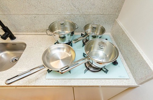 Matriz Apartment | Studio 25th Floor Balcony and Beautiful View in Hydepark