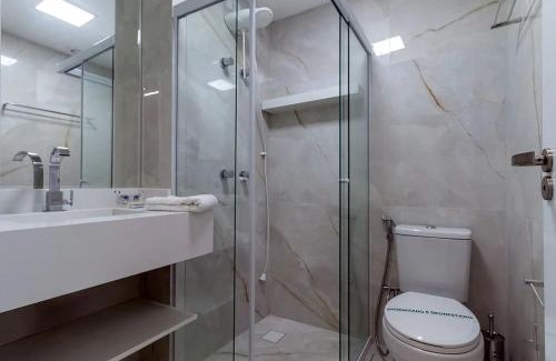 Vila Buarque House | Studio 509 Moderno Piscina Gym e Portaria 24h