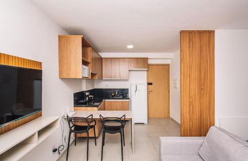 Centro Apartment | Studio Aconchegante Independência 915 pisc acad