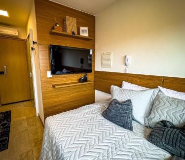 Boca do Rio Apartment | Studio Aconchegante no Smart Orla
