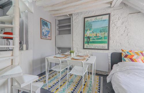 Les Halles Apartment | Studio Apartment-4P-City Centre Lescot With Netflix