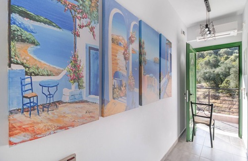 Anthousa Apartment | Studio Apartment 'Deluxe 2 Adults - B' with Shared Terrace, Wi-Fi and Air Conditioning