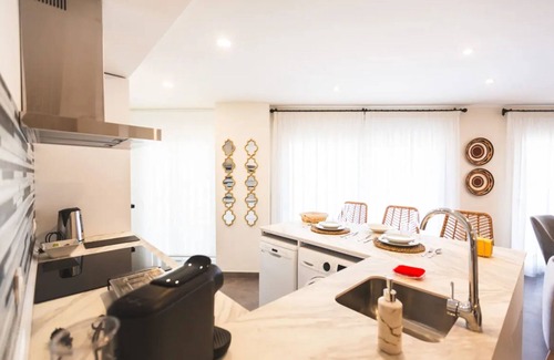 Distrito Sur Apartment | Studio Apartment 'Flores De Cordoba 5 Jazmin' with Wi-Fi and Air Conditioning