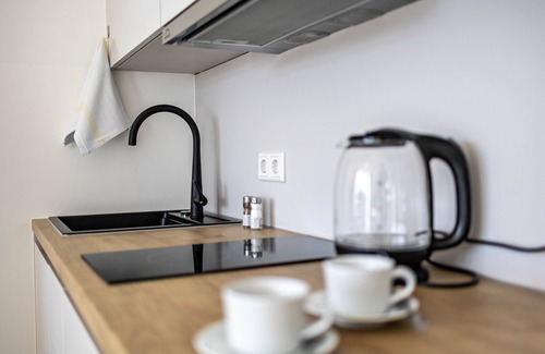 Furstenfeldbruck District Apartment | Studio Apartment "Huber Living Basic 302" with Balcony & Wi-Fi