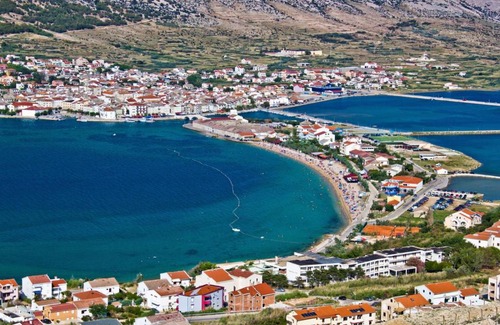 Caska Apartment | Studio Apartment in Novalja with Sea View, Terrace, Air Conditioning, Wi-Fi (3565-7)