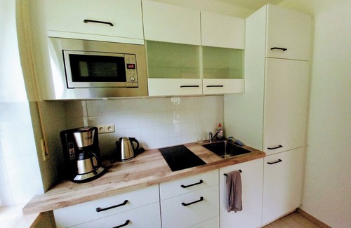 Hoheneck Apartment | Studio Apartment 'Isarnähe' with shared garden, balcony and wifi