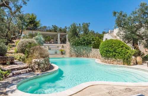 Racale House | Studio Apartment “Tia Maria Country Inn - Monolocale 105” with Pool, Terrace & Garden
