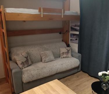 Mieussy Apartment | Studio au pied des pistes avec vue sur la montagne