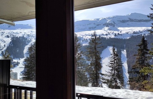 Flaine Apartment | Studio cabin garden level - Flaine Foret - 4 to 7 people