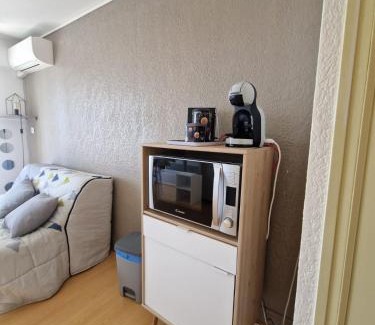 Les Arenes Apartment | Studio cabine Canet Plage Parking