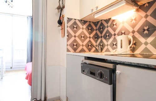 Flaine Apartment | Studio Cabine Sud, centre de Flaine, linge et menage compris