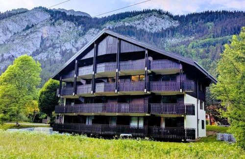 La Chapelle-d'Abondance Apartment | Studio chaleureux proche pistes avec balcon sud, casier à skis, parking et équipements complets. - FR-1-692-61