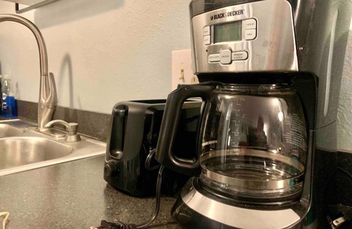 Ocean City Apartment | Studio Charm w/Deck, Fireplace & Fooseball!: Walk to Beach, Boardwalk & Dining!