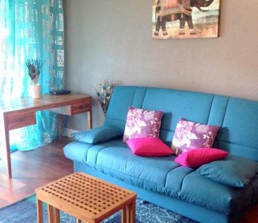 L'Autre-Bord Apartment | Studio charmant Le Moule 35m² + balcon