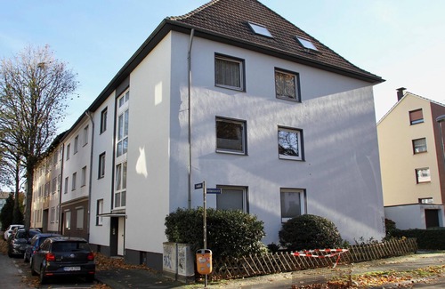 Griesenbruch Apartment | Studio-City-Private Bathroom-City view