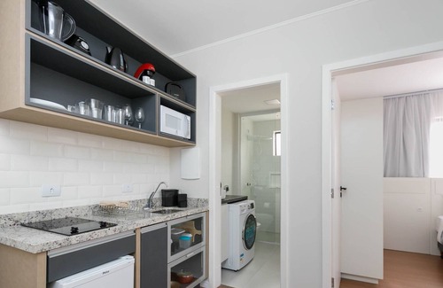 Civic Center Apartment | Studio com 2 quartos e 2 Camas casal - SBO006