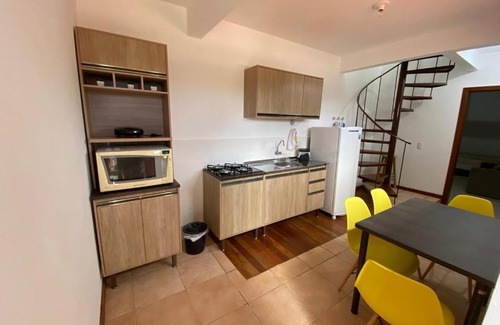 Lagoa da Conceicao Apartment | Studio com terraço com linda vista para Lagoa