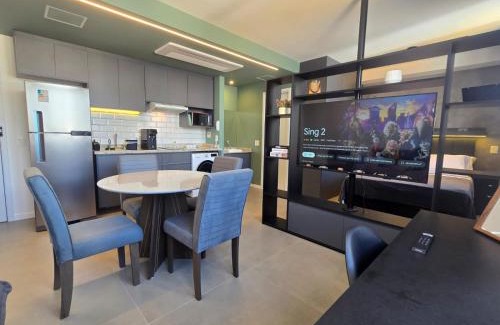 Chacara Santo Antonio Apartment | Studio com vaga - próximo Shop Morumbi!