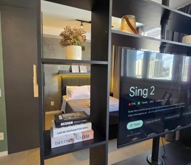 Chacara Santo Antonio Apartment | Studio com vaga - próximo Shop Morumbi!