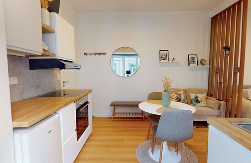 Rogier Apartment | Studio cosy centre avec balcon