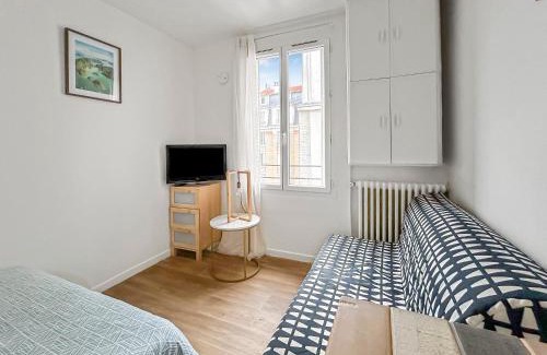 Aubervilliers Apartment | Studio cosy rénové, proche métro & Stade de France