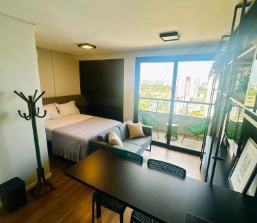 Duque de Caxias Apartment | Studio Cuiabá NOVO - Frente ao Shopping Estação