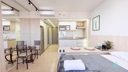 Marista Apartment | Studio Decorado no Setor Marista, Blend SmartStyle