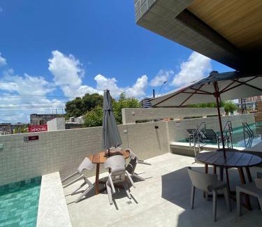 Ponta da Terra Apartment | Studio Design 3 Apt 802 -Mandi Hospitalidade
