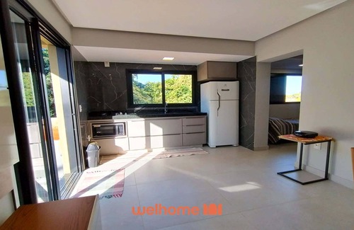 Delfinopolis Apartment | Studio em Delfinopolis com praia no condomínio